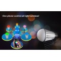 iOS Android App WiFi Phone Control RGBW Color Magic LED Smart light Lamp Bulb 7W